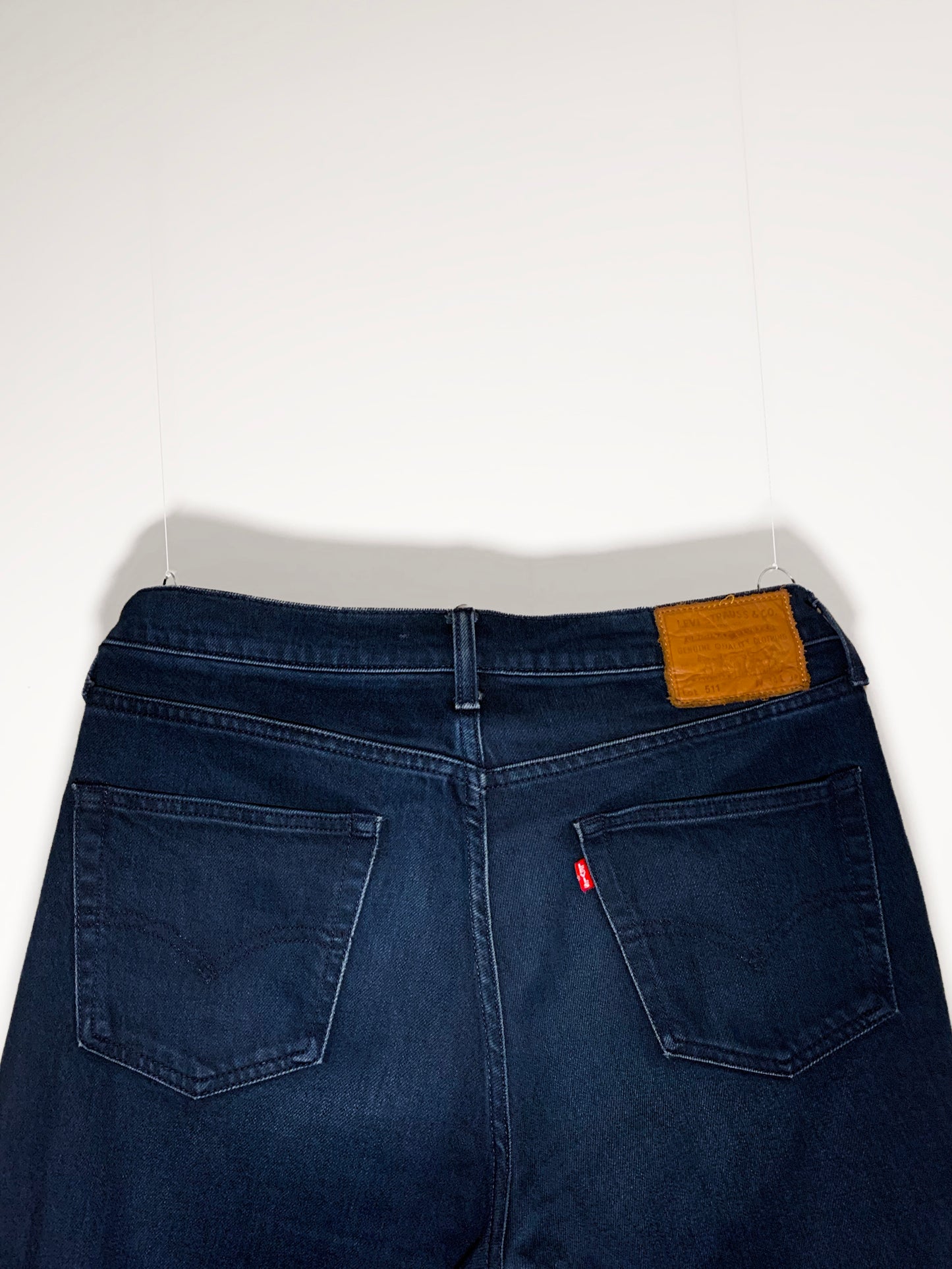 Dark denim