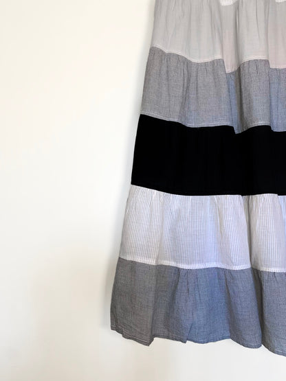 pattern patch skirt